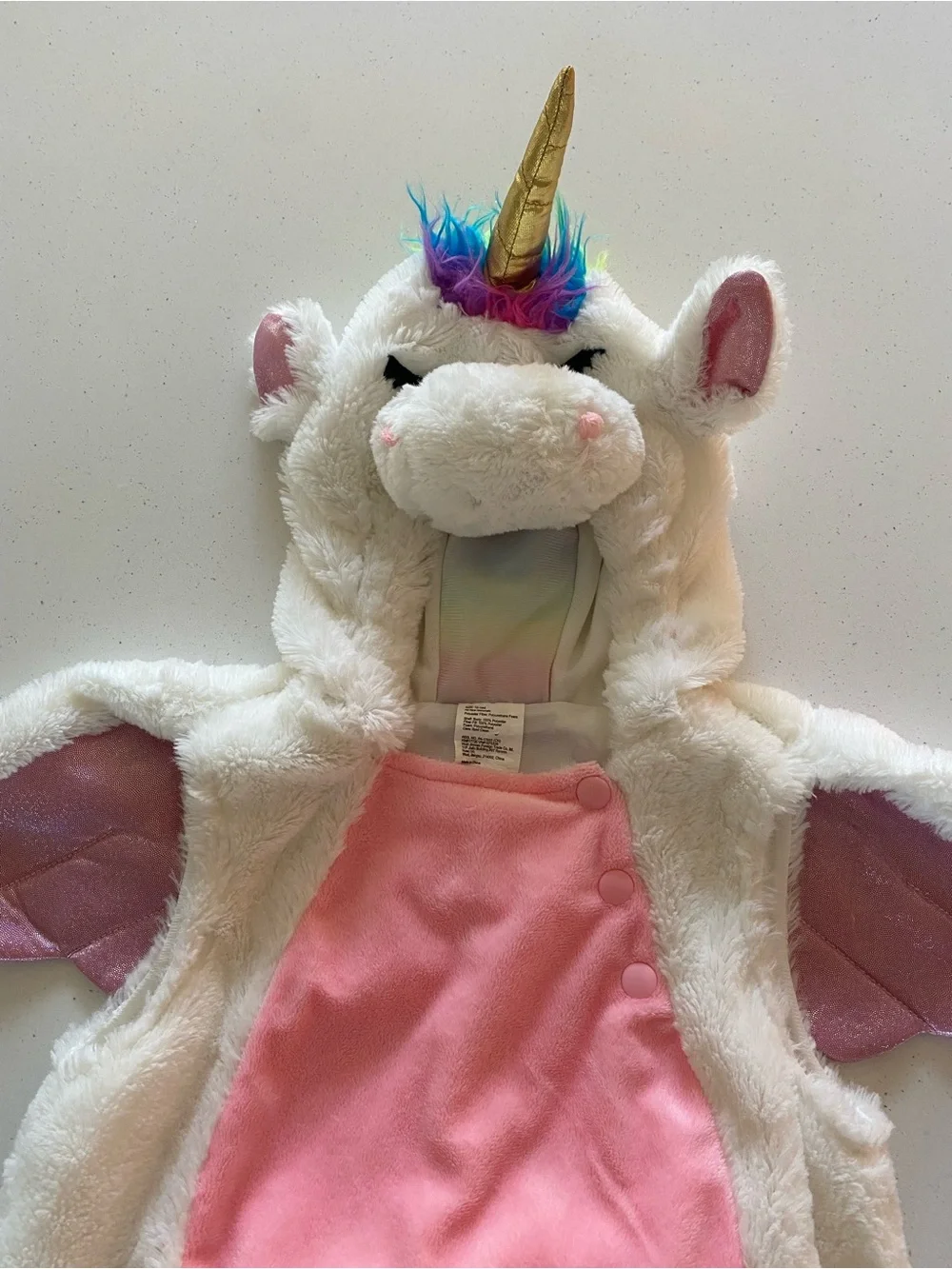 Unicorn plush costume, 12-18M, VGUC - Picture 2 of 6